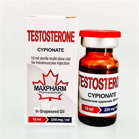 Testosterone Cypionate 10ml X 250mgml Testosterone Booster