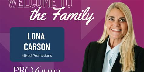 Proforma Welcomes Industry Veteran Lona Carson To Drive Growth