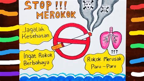 Contoh Poster Dilarang Merokok Koleksi Gambar