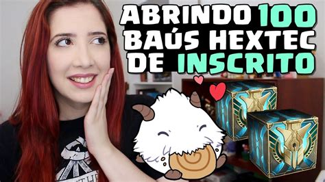 Abrindo Ba S Hextec De Inscrito League Of Legends Youtube