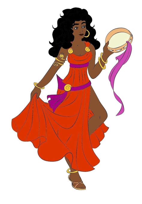 Esmeralda as Megara by BlackRose140792 on DeviantArt