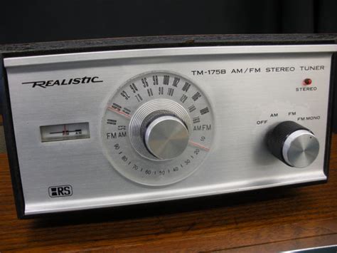 Vintage Realistic Amfm Tuner Tm 175 B Ver For Sale Audiogon