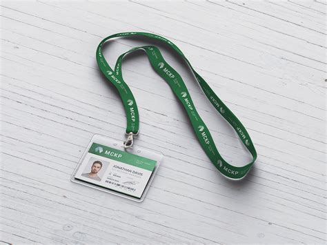 Lanyard / Name Tag Badge MockUp :: Behance