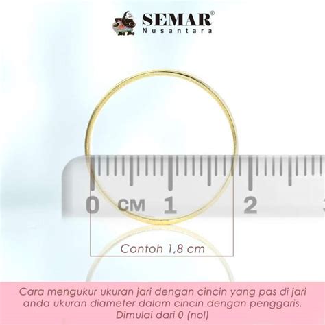 Jual Cincin Emas Korean Saranghae Gold K Semar Nusantara Di Seller