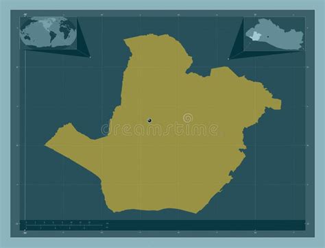 Sonsonate El Salvador Solid Capital Stock Illustration