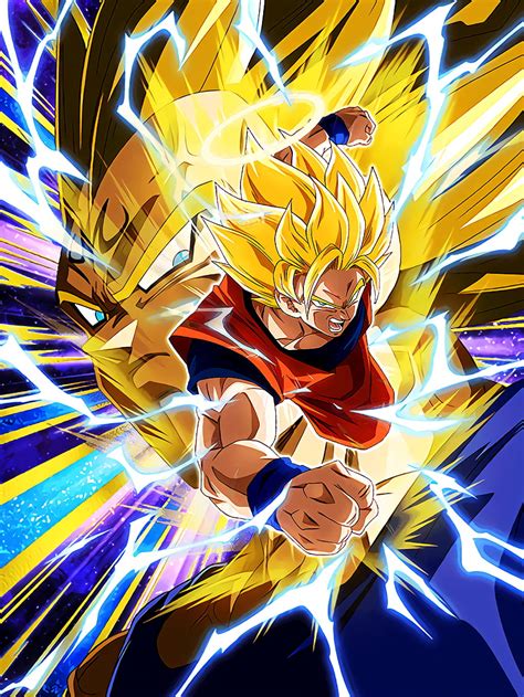 Non Stop Struggle Super Saiyan 2 Goku Angel Rgb Noise Scale Level3 X2 000000 Art Goku Ss2 Hd