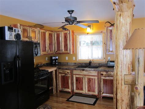 Red Cedar Kitchen Custom Built For Mr G Log Cabin Rustic Rustic