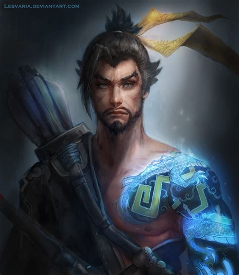 Hanzo Overwatch By Lesvaria On Deviantart