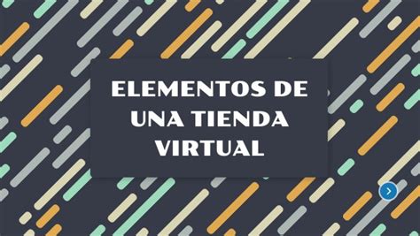 Elementos De Una Tienda Virtual