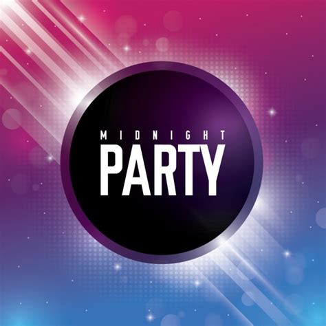 Free Vector Party Background Design