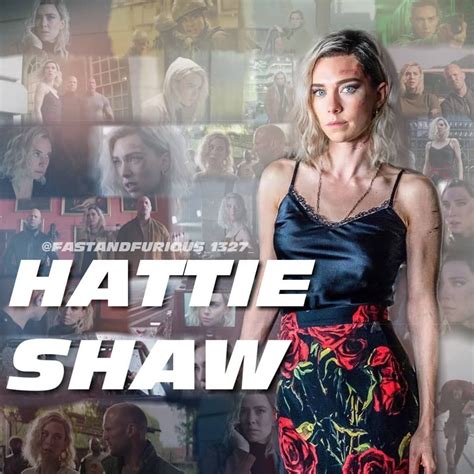 Fast And Furious on Instagram: “@vanessa__kirby is Hattie Shaw - - Have you seen hobbs and shaw ...