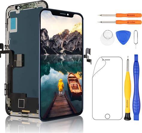 Yodoit Pantalla Para IPhone XS Reemplazo Negro 5 8 Pulgadas Display Y