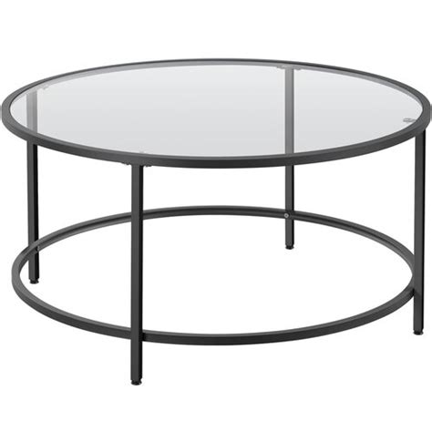 Mercer41 Table Basse Ronde En Verre 36 Po Cellestine Et Commentaires