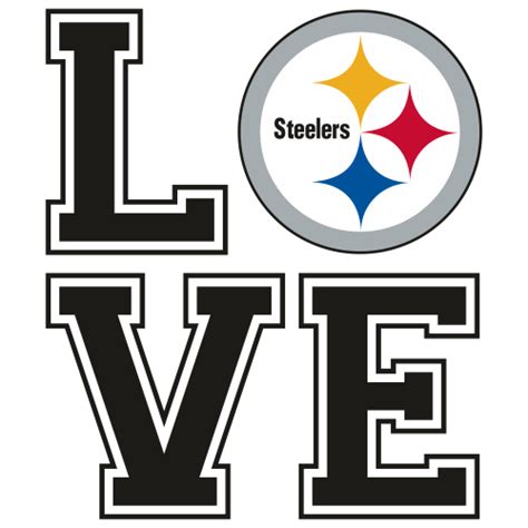 Steelers Love Svg Love Steelers Logo Svg Steelers Love Svg Cut Files  Png Svg Cdr