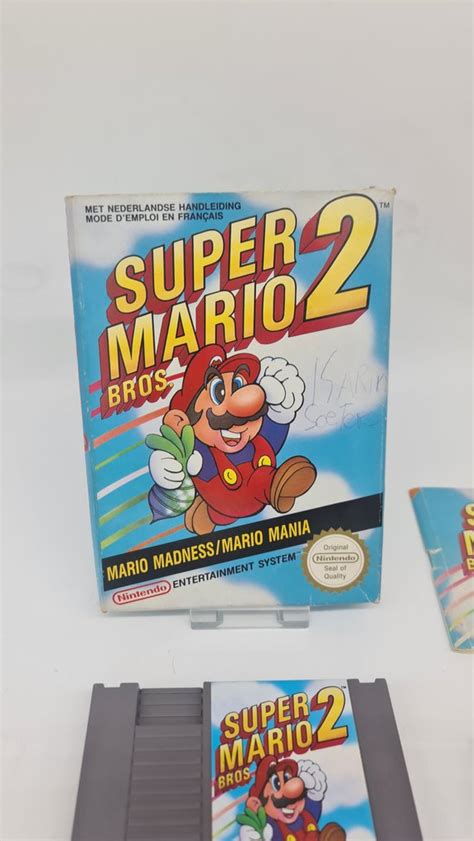 Nintendo Super Mario Bros 2 PAL B Fra Fah Release NES MW FRA