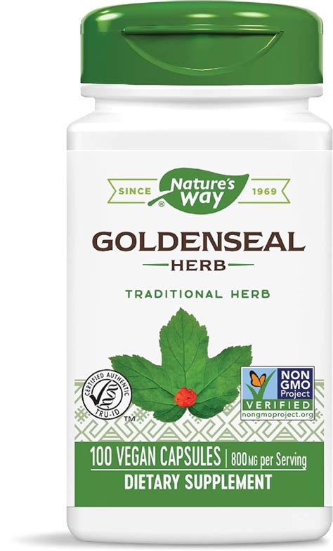 Natures Way Goldenseal Herb Capsules 400 Mg 100 Count In Pakistan