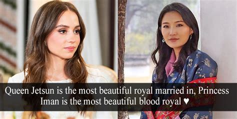 Royal-Confessions - “Queen Jetsun is the most beautiful royal married...