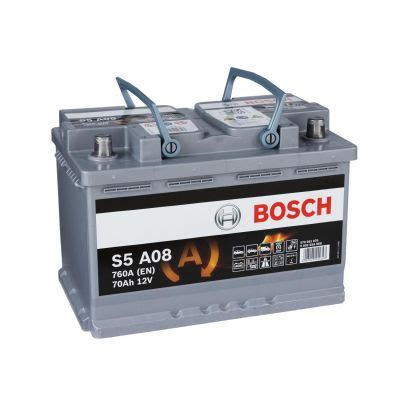 Bosch S V Ah A Agm Autobatterie Batterie De