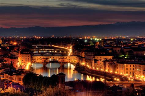 Florence Night Lights by Photo Art By Mandy