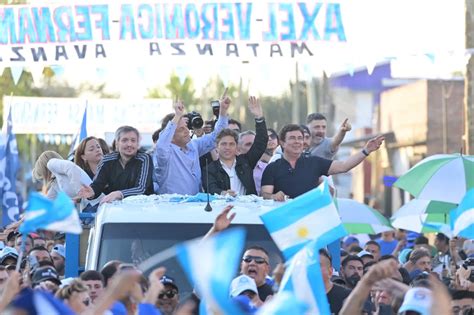 Sergio Massa Analiza Cerrar La Campa A Con Acto Y Movilizaci N En La