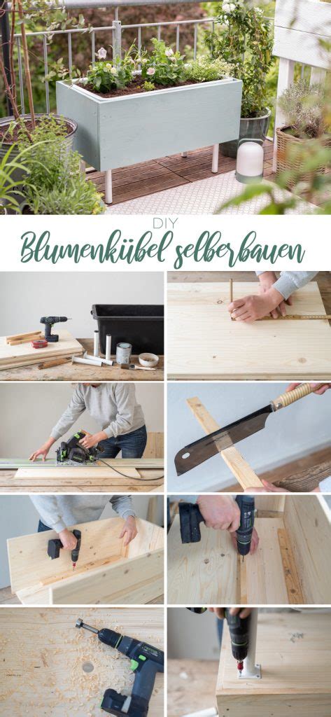 Diy Plant Box Blumenk Bel Selber Bauen Leelah Loves