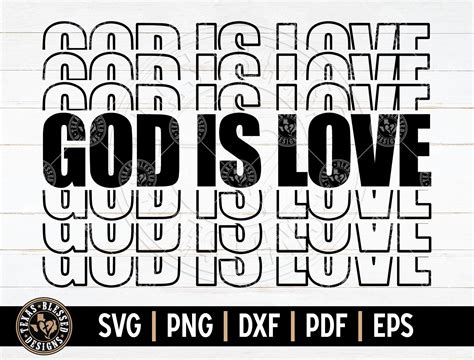 Products God Is Love Svg Faith Svg Christian Svg Faith Png