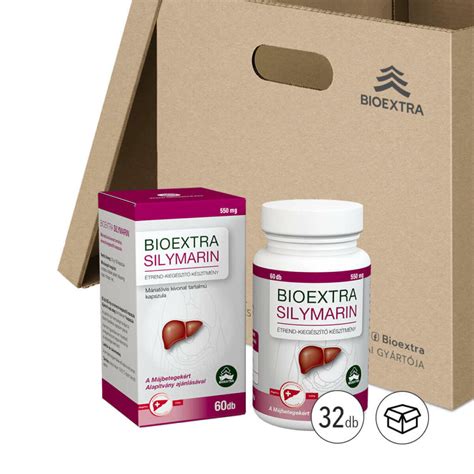 Bioextra Silymarin étrend kiegészítő kapszula 60 db Bioextra