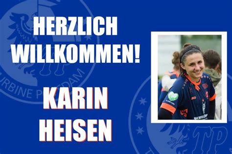 Karin Heisen Wechselt Zum 1 FFC Turbine Potsdam 1 FFC Turbine Potsdam