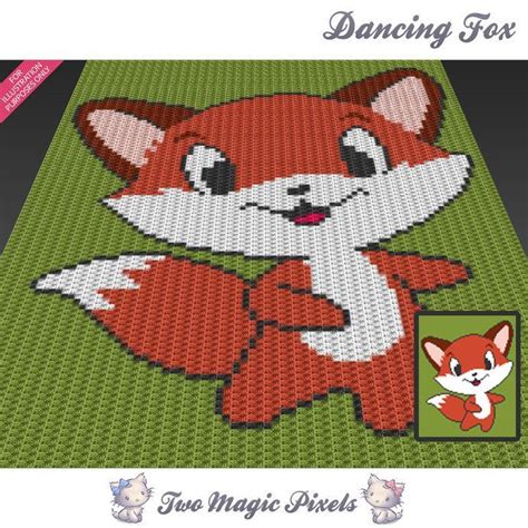 Two Magic Pixels Crochet Graph Crochet Crochet