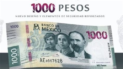 ECOS De La Noticia Conoce Al Nuevo Billete De Mil Pesos Que Banxico