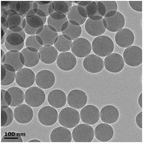 Tem Image Of Silica Nanoparticles Sns Download Scientific Diagram