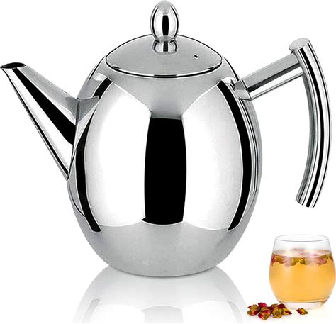 theiere Theière inox avec infuseur 1L theiere theiere inox theiere