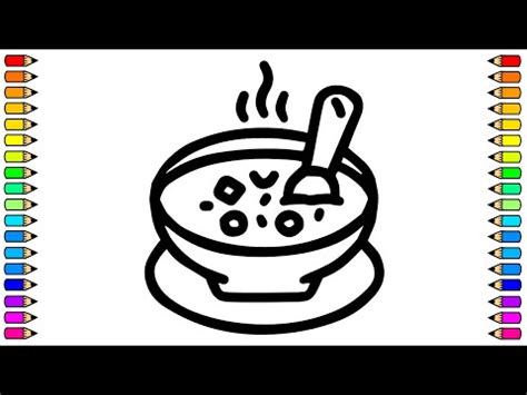 C Mo Dibujar Una Sopa Dibujamos Una Sopa Paso A Paso Dibujos Para