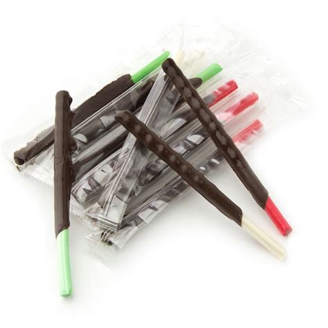 Holiday Mix Reception Candy Sticks - Chocolate Dipped • Reception Candy ...