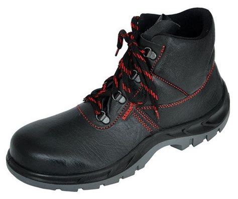 Black High Ankle Karam Safety Shoes Fs 21 At Best Price In Hyderabad Prajesh Impex