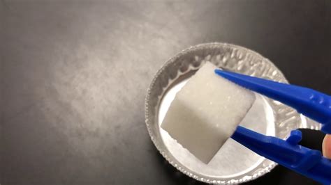 Lab Changing Sugar Sugar Cube Youtube