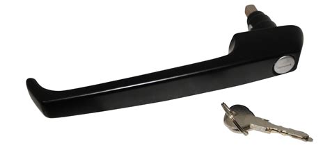 Right Hand Sliding door Handle including Barrel & Keys | Heritage Parts