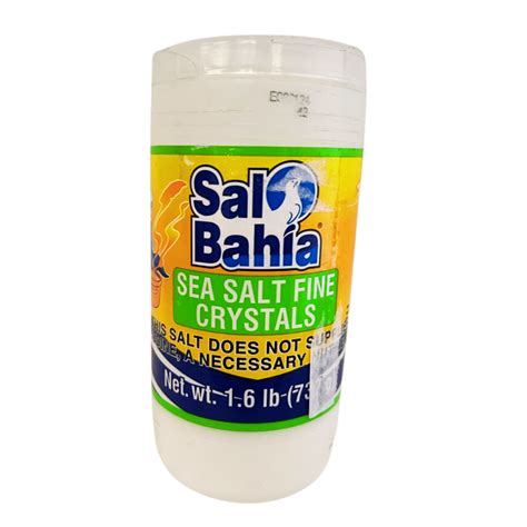 Sal Bahia Sea Salt Fine Crystals 26oz 24pk Metro Wholesale SD