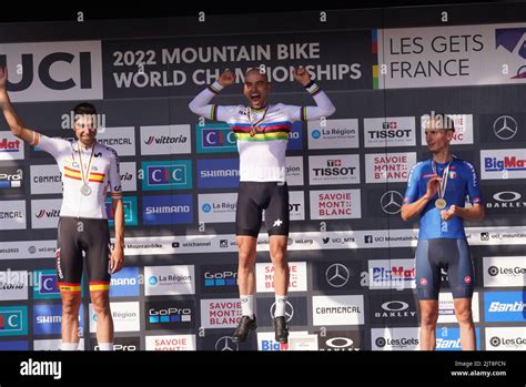 Schurter Nino Winner During Podium Uci Mountain Bike World