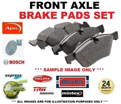 Front Axle Brake Pads Set For Volvo T R Ebay