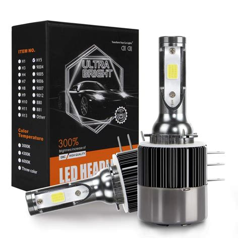 H15 Led Headlight Bulb Kit King Showden H15 Anti Error Canbus Led