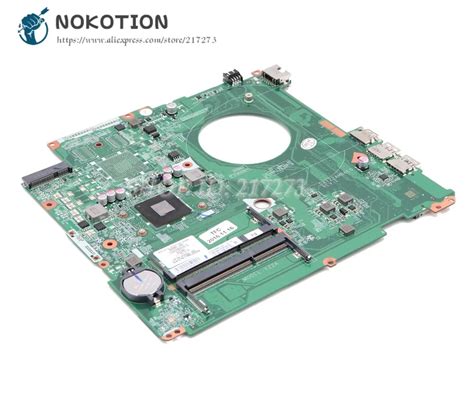 Nokotion Carte M Re Pour Hp Pavillon F Pour Ordinateur Portable