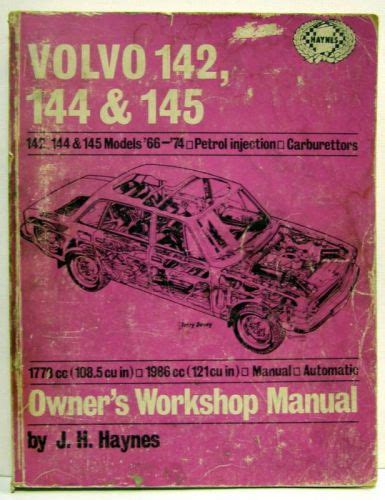 Buy VOLVO 142 144 145 1966 1974 Haynes Workshop Manual In La Mesa