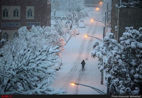 Photos Of Tehran Blanketed In Heavy Snow