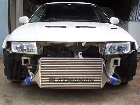 Evo Race Spec Swept Back Intercooler Kit Plazmaman