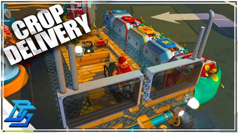 Dropping Off Crops Road To Spud Gun Scrap Mechanic Survival Gameplay