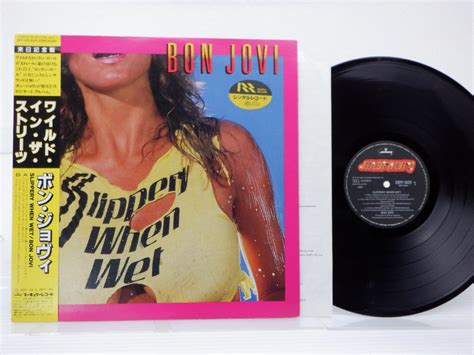 Bon Jovi ボン ジョヴィ Slippery When Wet ワイルド イン ザ ストリーツ Lp 12インチ Mercury