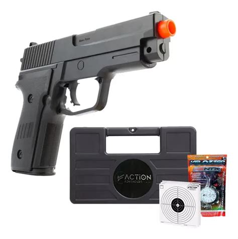 Pistola De Airsoft Vg P226 Spring 6mm Rossi Vigor Brindes