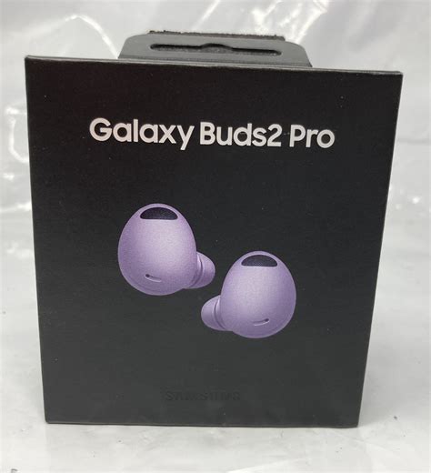 Samsung Sm R Galaxy Buds Pro True Wireless Earbuds Bora Purple Very