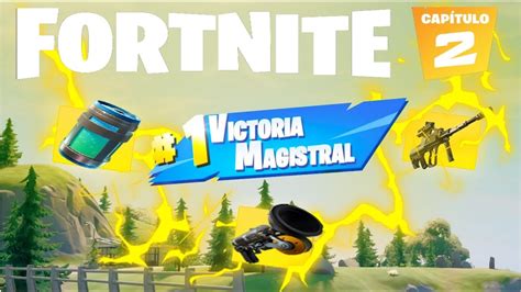 Mi Primera Victoria Solo Vs Duo En La Temporada 3 De Fortnite Con Las